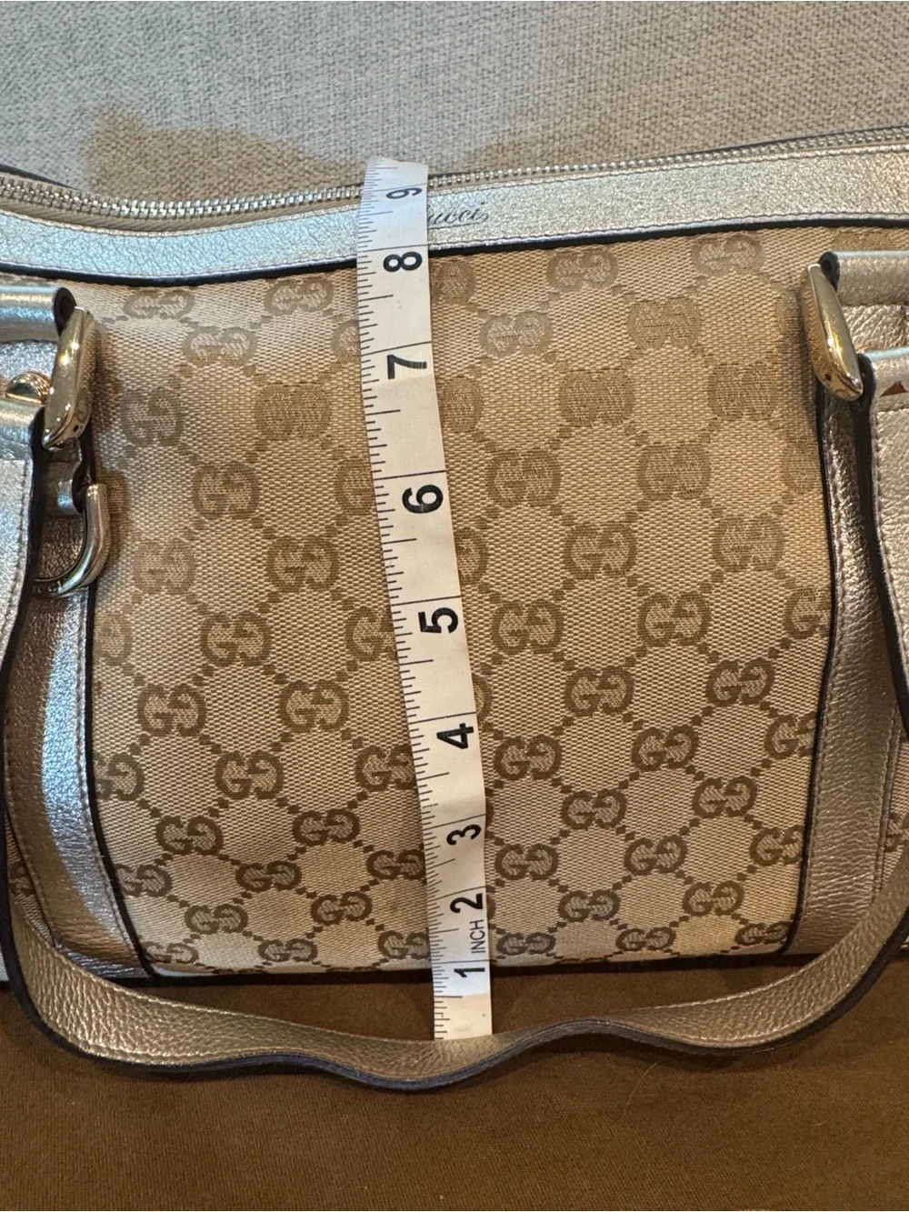 Gucci monogram abbey